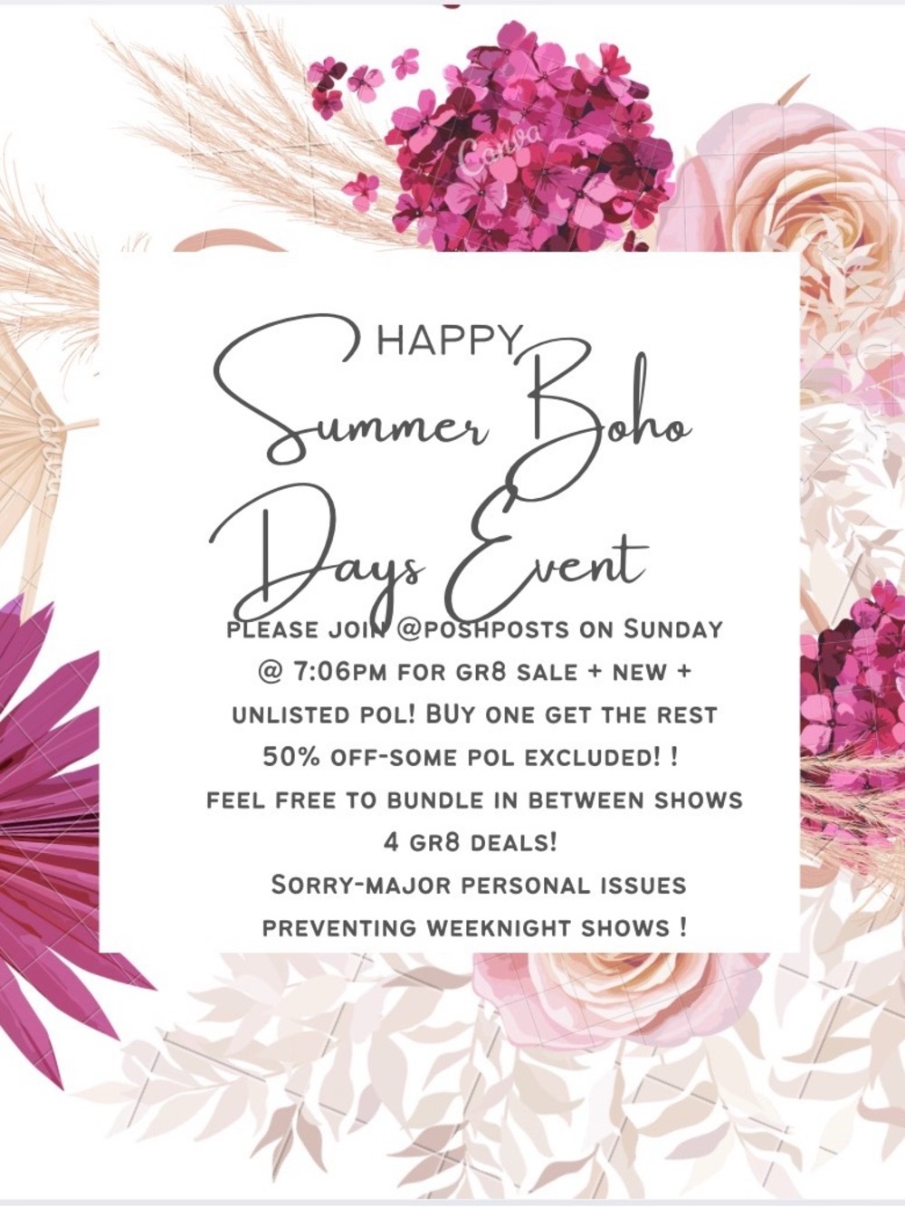 Live Notice!l Like this listing2be notified of lives!join the fun! All NWT!